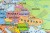 Świat 1:19 000 000. Dwustronna mapa ścienna polityczna / konturowa (do ćwiczeń). Strona polityczna - fragment 4