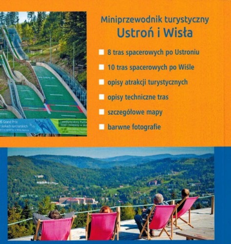 Ustroń i Wisła. Miniprzewodnik turystyczny wydawnictwa Compass. Okładka tył