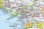 Afryka. Mapa polityczna w ramie drewnianej. Wydawnictwo: National Geographic. Fragment 6