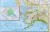 USA 1:4 561 000. Mapa polityczna w wersji magnetycznej. Wydawnictwo: National Geographic. Fragment 9
