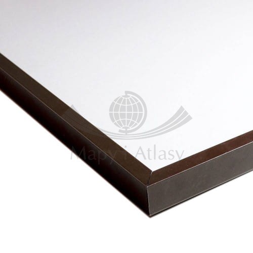 Rama aluminiowa brązowa