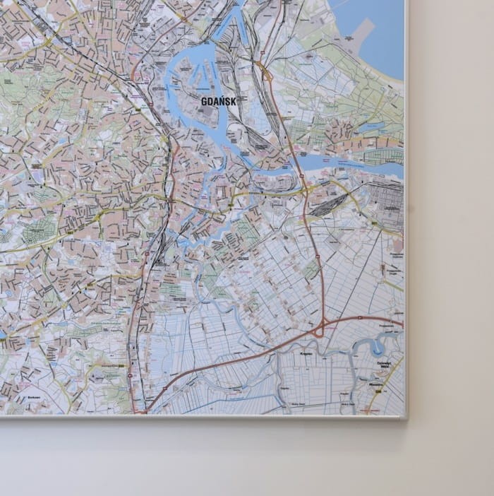 Trójmiasto Mapa w ramie aluminiowej (2).JPG