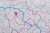 Polska 1:650 000. Mapa ścienna konturowa (administracyjna) wydawnictwa Meridian. Fragment 2
