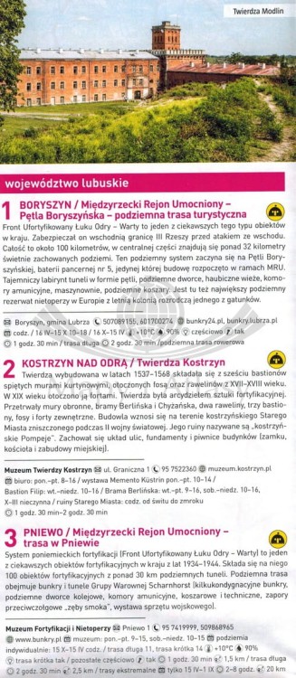 Polska 1:1 000 000. Mapa podziemnych tras turystycznych wydawnictwa Euro Pilot. Informator