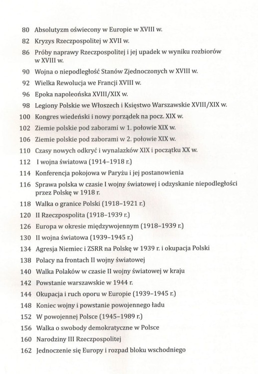 Atlas historyczny dla klas 5-8 szkoły podstawowej wydawnictwa Demart. Spis treści 2