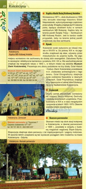 Wdzydzki Park Krajobrazowy, okolice Kościerzyny i Bytowa. Przewodnik wydawnictwa Galielos. Przykładowa strona 1
