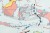 Świat 1:19 000 000. Dwustronna mapa ścienna polityczna / konturowa (do ćwiczeń). Strona konturowa - fragment 3