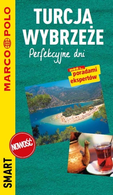 Turcja / Tureckie wybrzeże. Przewodnik Smart z mapą wydawnictwa Marco Polo. Okładka