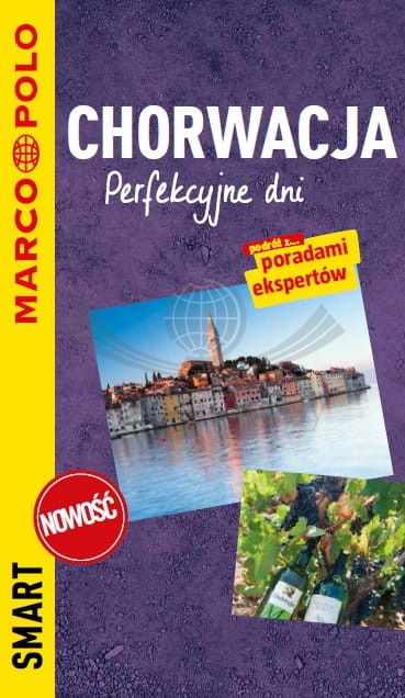 Chorwacja. Przewodnik Smart z mapą wydawnictwa Marco Polo. Okładka