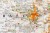 Ziemia Święta 1:405 500. Mapa polityczna w ramie drewnianej. Wydawnictwo: National Geographic. Fragment 2