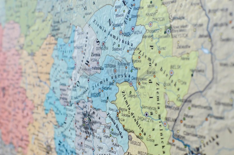 Polska. Regiony historyczne / Poczet królów i książąt polskich. Podkładka na biurko. Fragment 7