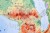 Europa 1:3 300 000. Dwustronna mapa ścienna. Strona ogólnogeograficzna (fizyczna) - fragment 9