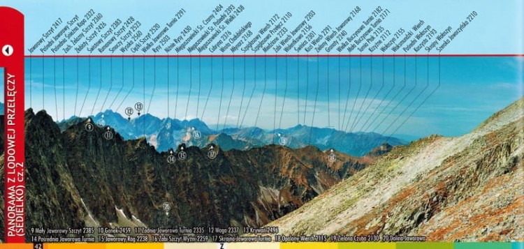 Tatry Wysokie Słowackie Panoramy widokowe WiT przykładowa strona 2