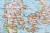 Skandynawia 1:2 763 000. Mapa w wersji do wpinania. Wydawnictwo: National Geographic. Fragment 2