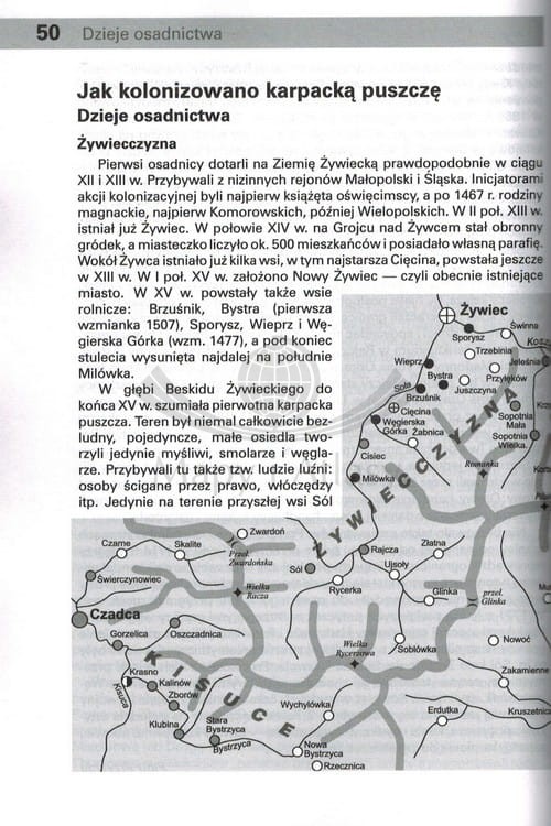 Beskid Żywiecki. Przewodnik wydawnictwa Rewasz. Przykładowa strona 1