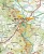 Ziemia Kłodzka. Mapa turystyczna tras rowerowych Singletrack Glacensis wydawnictwa Galileos. Mapa 1:95 000 - fragment