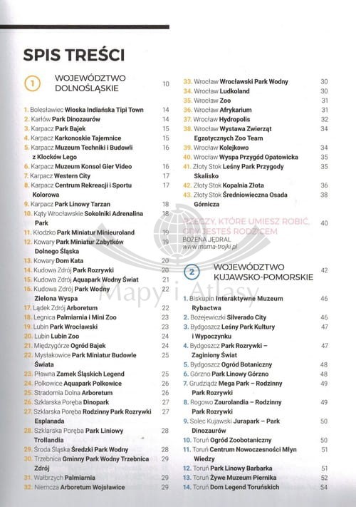 Polska rodzinna. Przewodnik wydawnictwa Pascal. Spis treści 1
