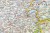Francja, Belgia, Holandia, Anglia, Walia 1:1 953 000. Mapa ścienna polityczna wydawnictwa National Geographic. Fragment 1