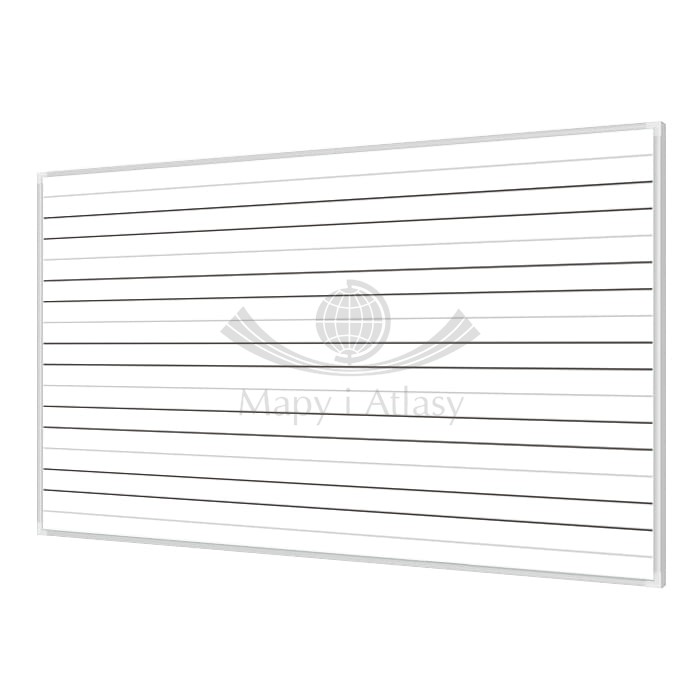 Tablica magnetyczna w linie dla klas 1-3 suchościeralna 150 x 100 cm. TBN43