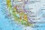 Ameryka Południowa. Mapa polityczna w ramie drewnianej. Wydawnictwo: National Geographic. Fragment 9